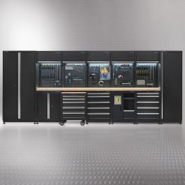 Werkbank met kast