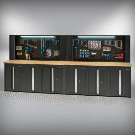 Werkbank met kast