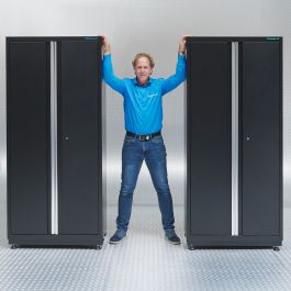Werkbank met kast