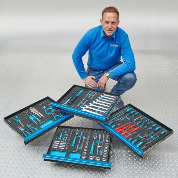 Gereedschapsset "Extended Plus" 116-delig - voor 4 lades