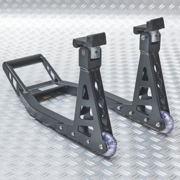 MotoGP Paddockstand voorwiel - Matzwart
