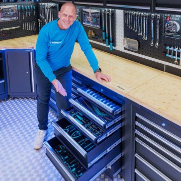Gereedschapsset met foam inlays voor PRO werkbanken - 5 lades - 171-delig 