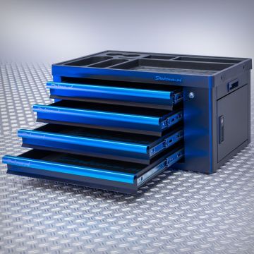 Gereedschapskist "Black-Line" met 4 laden