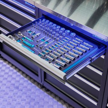 80-delige doppenset in carbon softmodule - inclusief 3 ratels