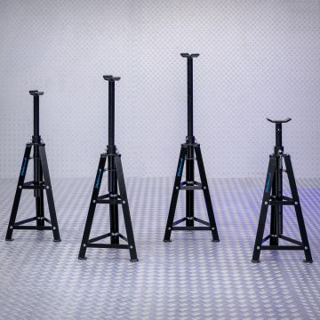 Assteunen hoog 6 ton set - 4 stuks - in hoogte verstelbaar 70-120 cm