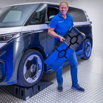 Oprijbokken auto set