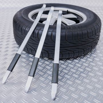 Bandenlichter set 50 cm lang - 3 stuks - voor auto- en motorbanden