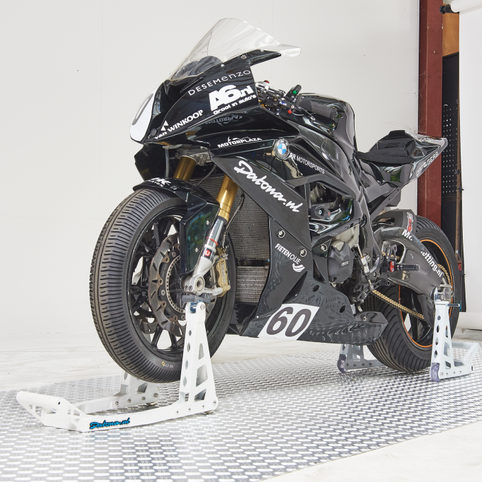 MotoGP Paddockstand voorwiel - BMW wit-11