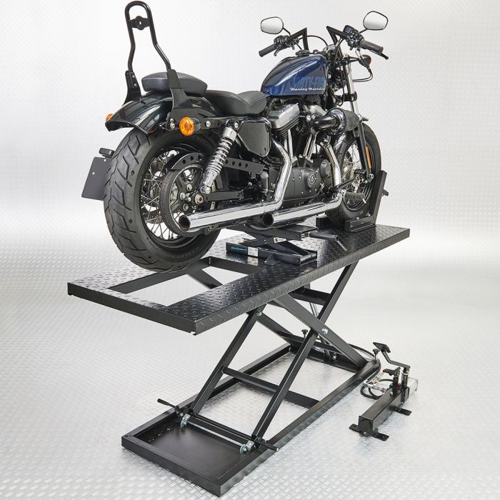 Hydropneumatische pomp voor motorheftafel - zwart-2
