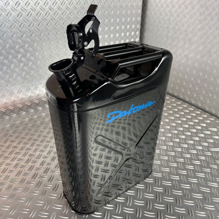 Stalen jerrycan 20 liter + Schenktuit-4