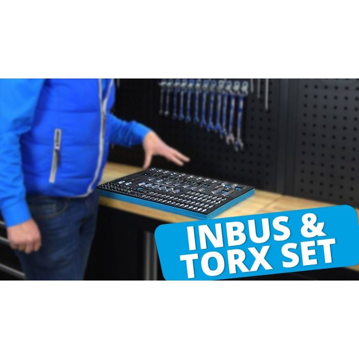 102-delige Inbus en torxdoppenset 1/2'', 3/8'' en 1/4'' in "PRO" softmodule-6