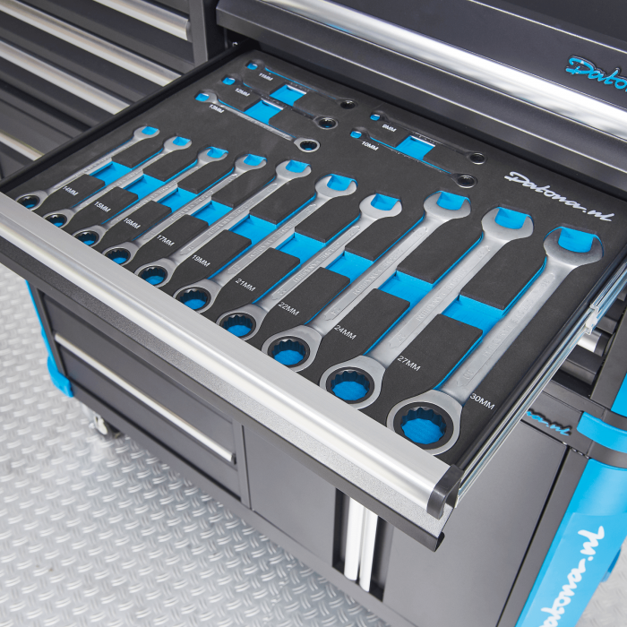 Gevulde gereedschapswagen met topkist XL - Premium serie-28