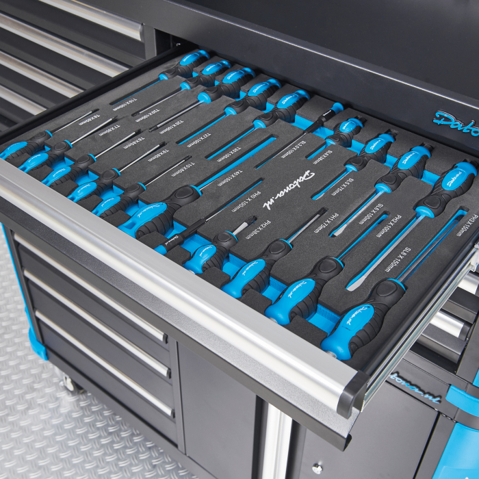 Gevulde gereedschapswagen met topkist XL - Premium serie-31
