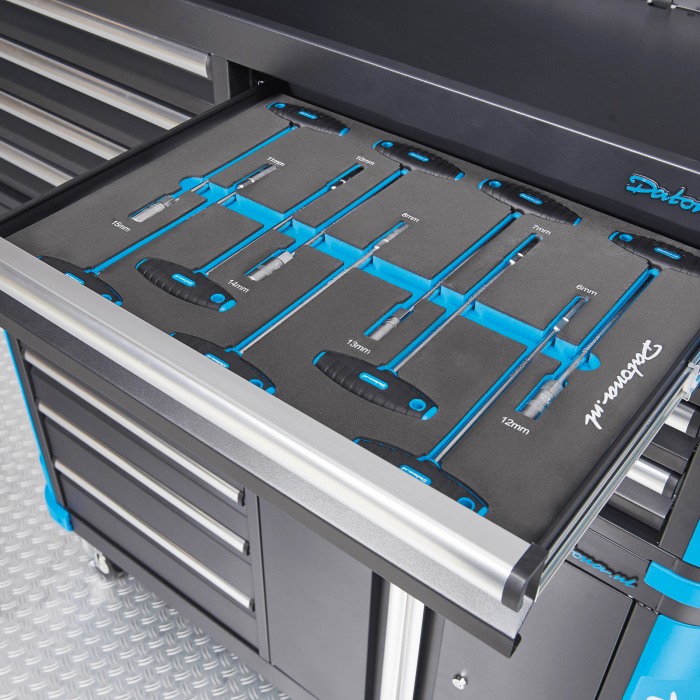 Gevulde gereedschapswagen met topkist XL - Premium serie-34