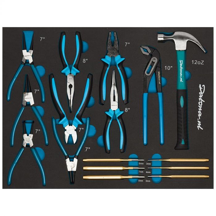 Gereedschapsset "Ultimate PRO" 171-delig - voor 5 lades-46