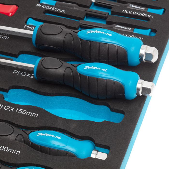 25-delig schroevendraaierset met torxsetje in “PRO” softmodule-16