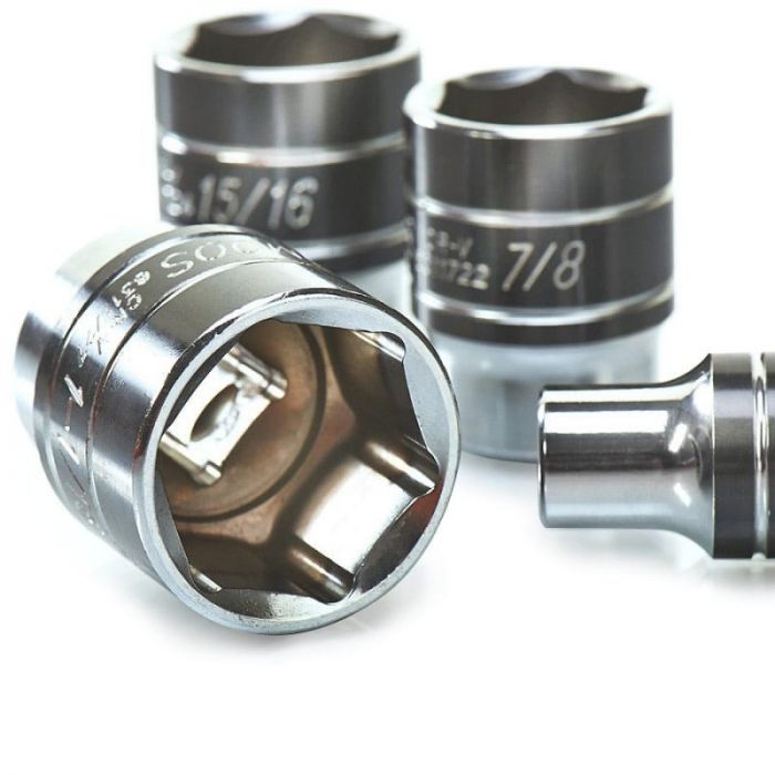 Dopsleutelset 1/2" opname 17-delig Engels-7
