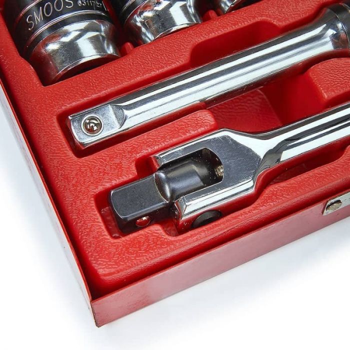 Dopsleutelset 1/2" opname 17-delig Engels-8