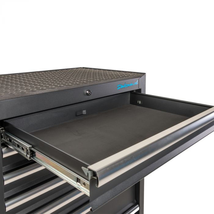 Gereedschapswagen 7 lades met quick lock - mat zwart-19