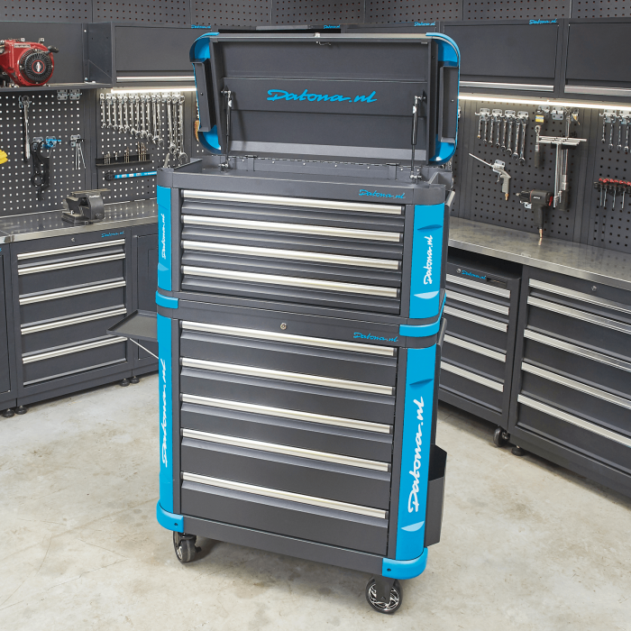 Verrijdbare gereedschapswagen met topkist XL - Premium serie-10