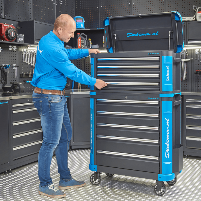 Gevulde gereedschapswagen met topkist XL - Premium serie-13