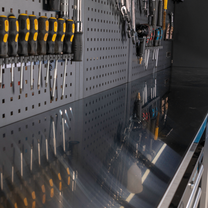 Werkplaatsinrichting PREMIUM met RVS werkblad 204 cm breed-32