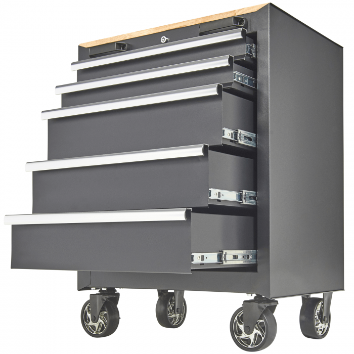 Werkplaatsinrichting PREMIUM met RVS werkblad 204 cm breed-34