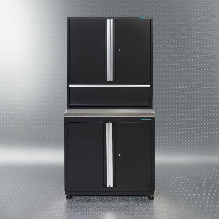 PREMIUM werkbank met RVS werkblad 92 cm breed-4