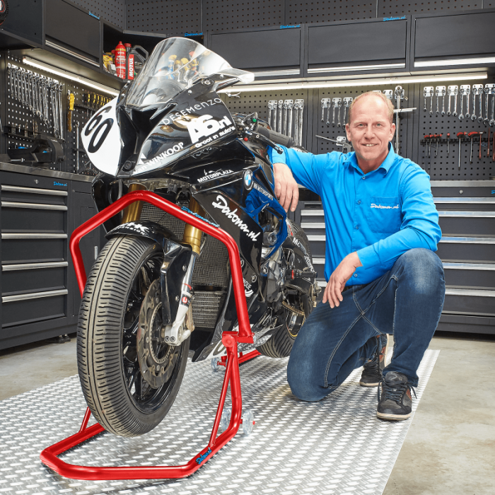 Rode paddockstand Xtreme - Voorwiel-11