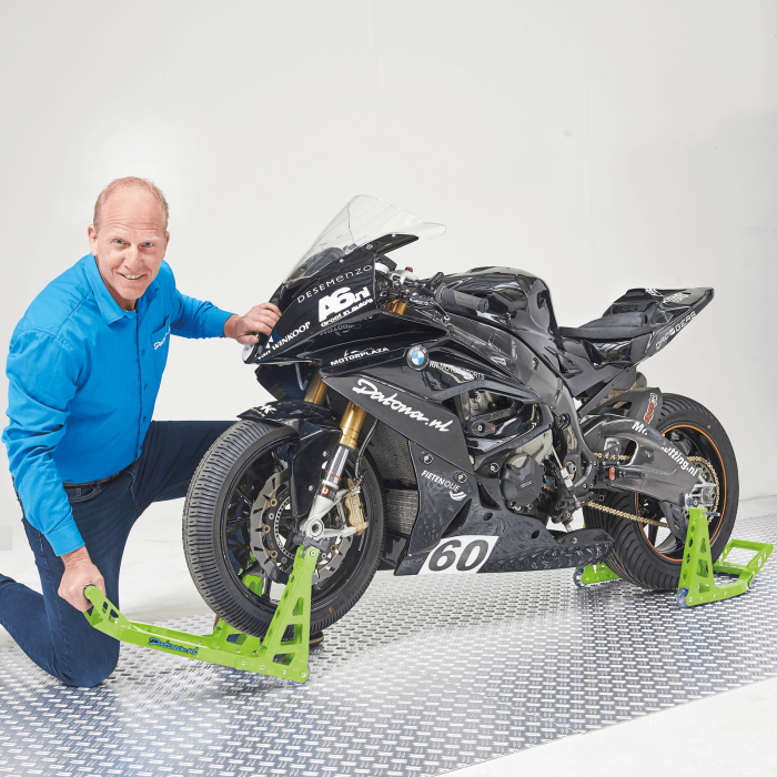 MotoGP Paddockstand achterwiel - Kawasaki groen-14