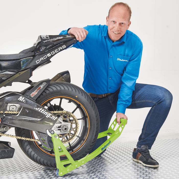 MotoGP Paddockstand achterwiel - Kawasaki groen-13