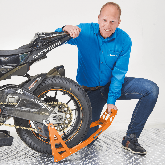 MotoGP Paddockstand achterwiel - KTM oranje-15