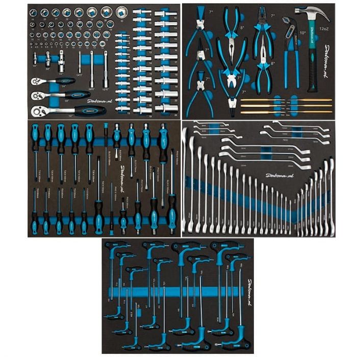 Gereedschapsset "Ultimate PRO" 171-delig - voor 5 lades-41