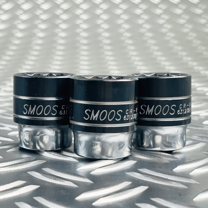 Losse 12-kants dop 32 mm met 1/2 opname - 3 stuks