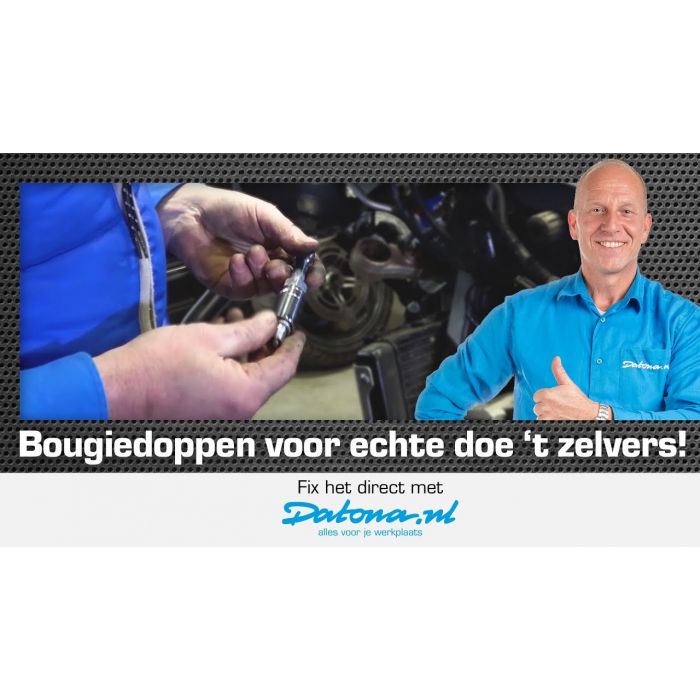 Bougiedop 21 mm 3/8" opname - 2 stuks-4