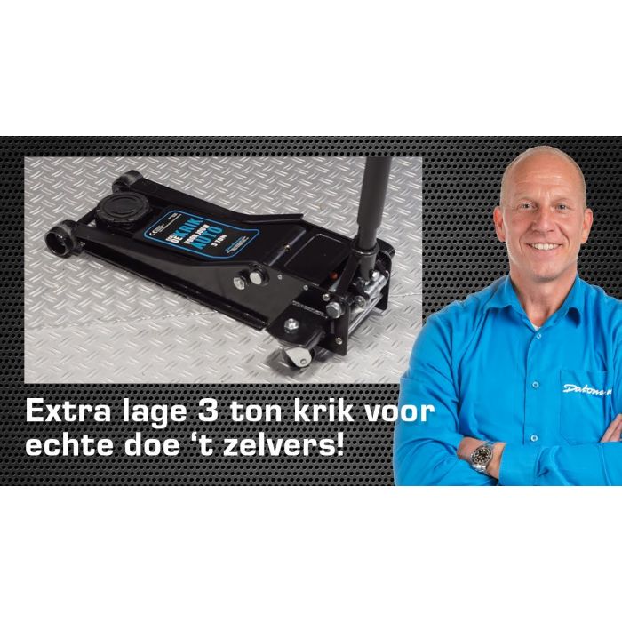 Autokrik laag model 3 ton + assteunen 3 ton-5