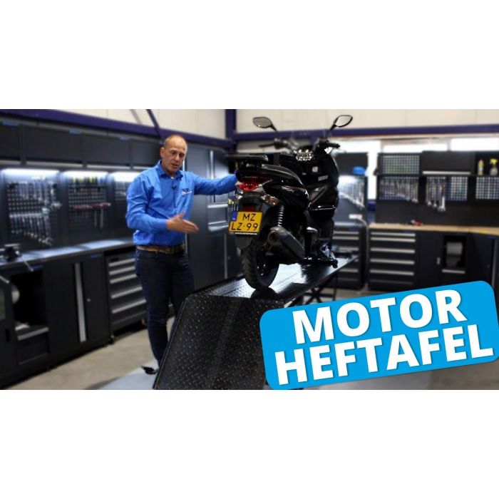 Motorheftafel hydropneumatisch - zwart-7