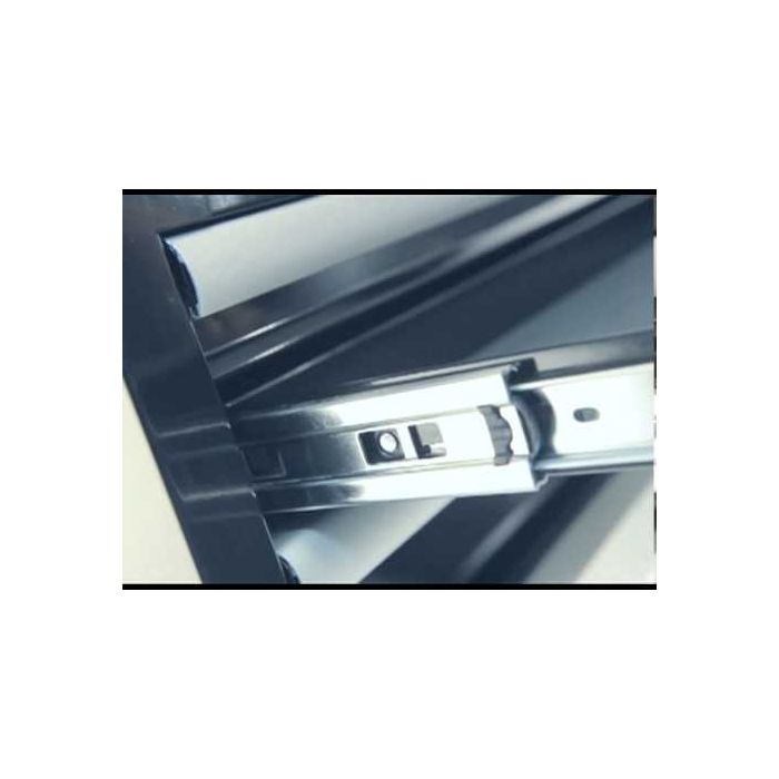 Gereedschapswagen 7 lades met quick lock - mat zwart-6