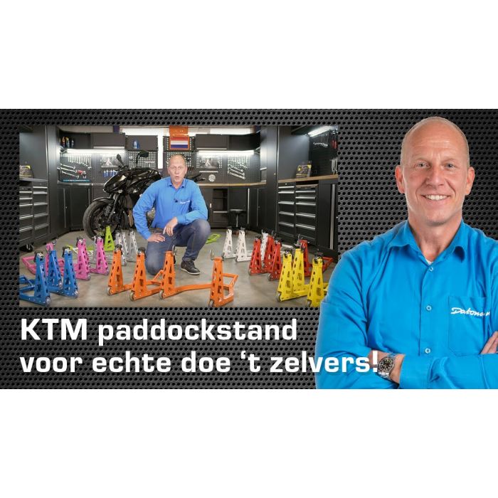 MotoGP Paddockstand achterwiel - KTM oranje-8