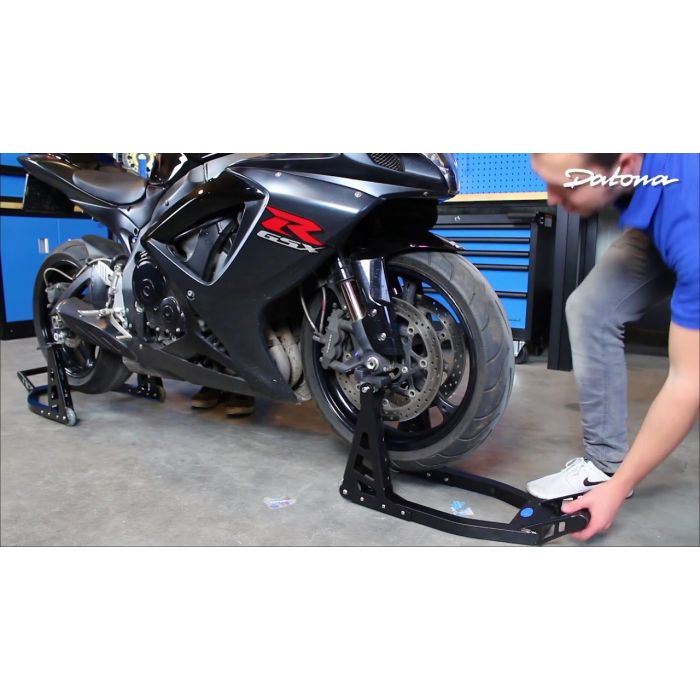 MotoGP Paddockstand achterwiel - mat zwart-6