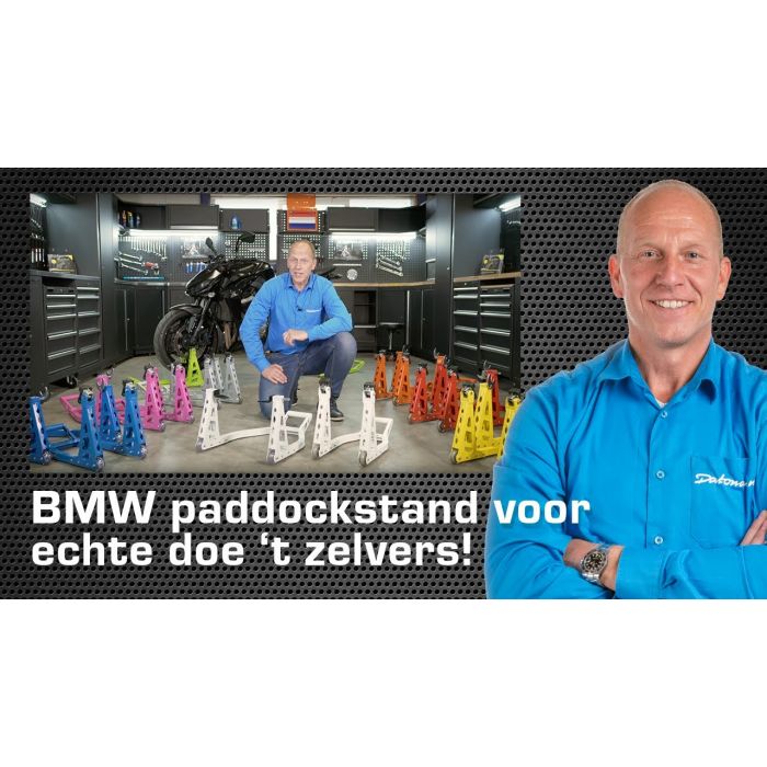 MotoGP Paddockstand voorwiel - BMW wit-8