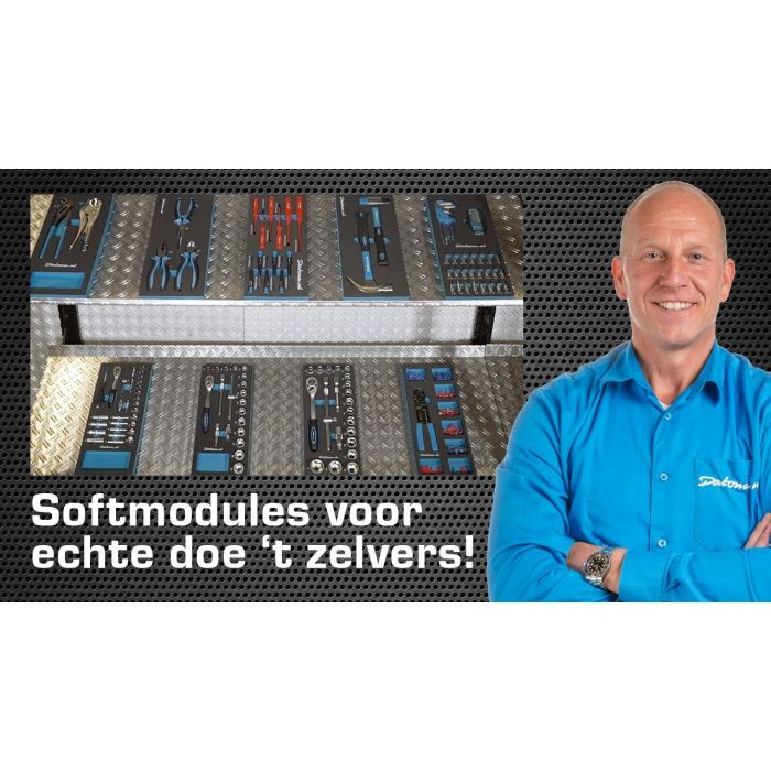 Geïsoleerde- en precisie schroevendraaier set 12-delig in "Plus" softmodule-5