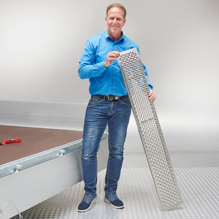 Aluminium oprijplaat - 150 cm-9