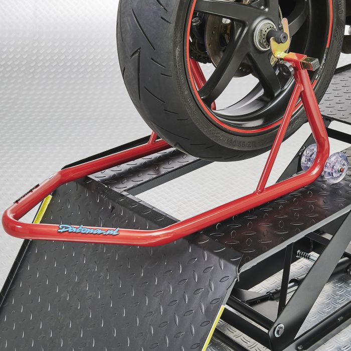 Xtreme paddockstand set voor- en achterwiel - Rood-4