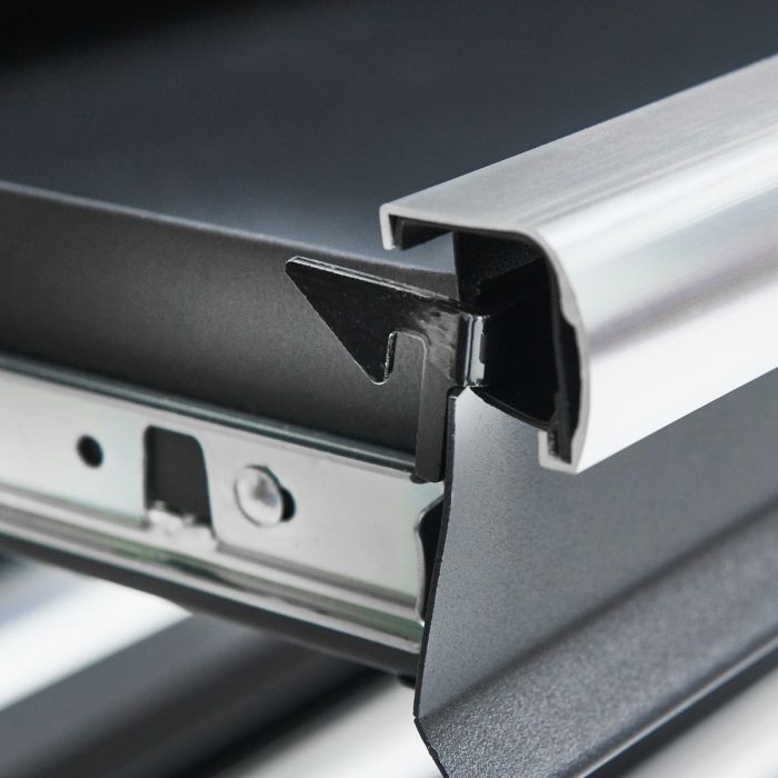 Gereedschapswagen 7 lades met quick lock - mat zwart-9