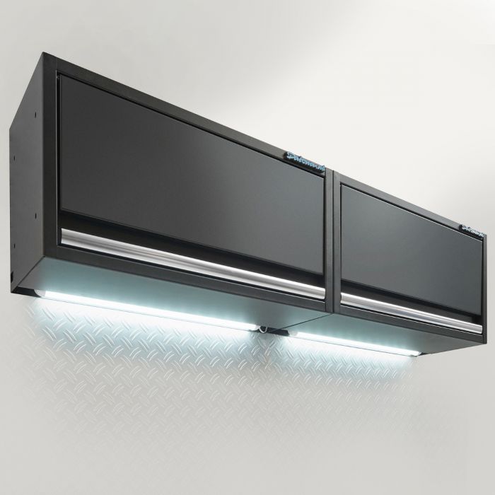 Werkplaatsinrichting PREMIUM met eiken werkblad en extra brede lades - 340 cm breed-38