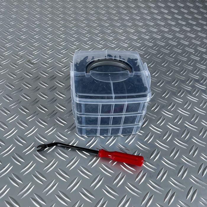 Automotive clips - 630-delige set met montagetang -2