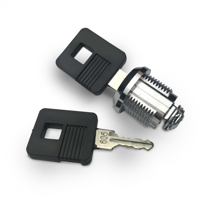 Slot en sleutelset - half rond{1}