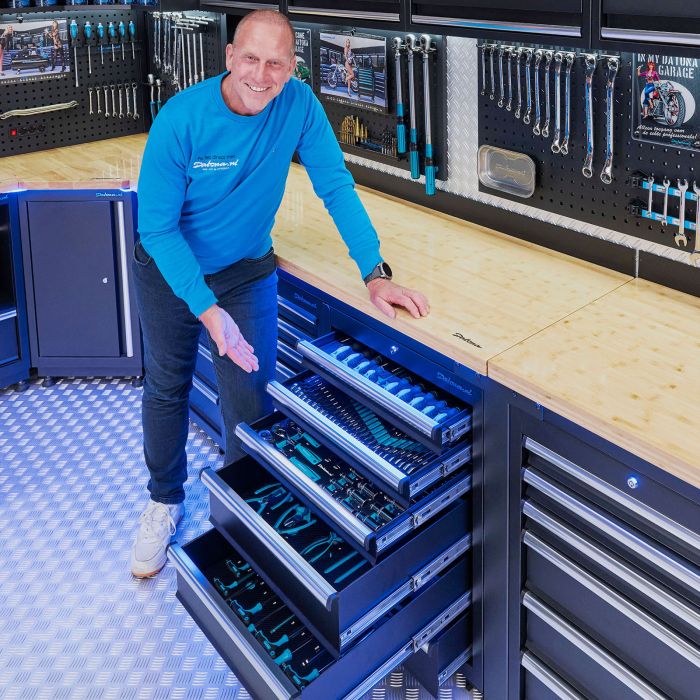 Gereedschapsset met foam inlays voor PRO werkbanken - 5 lades - 171-delig 