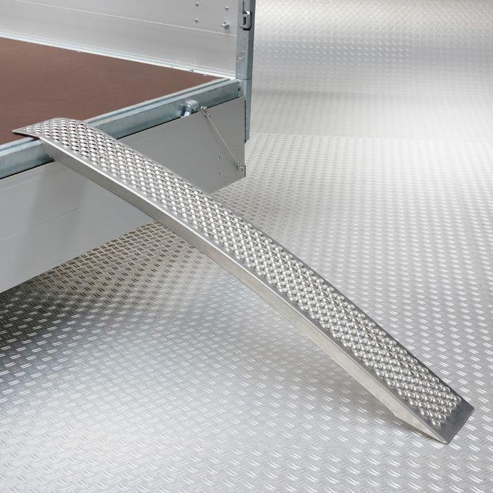 Aluminium oprijplaat - gebogen 150 cm-3